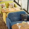 Ghế Sofa Cafe Giá Rẻ Lưng Cách Điệu Sf-Cf06