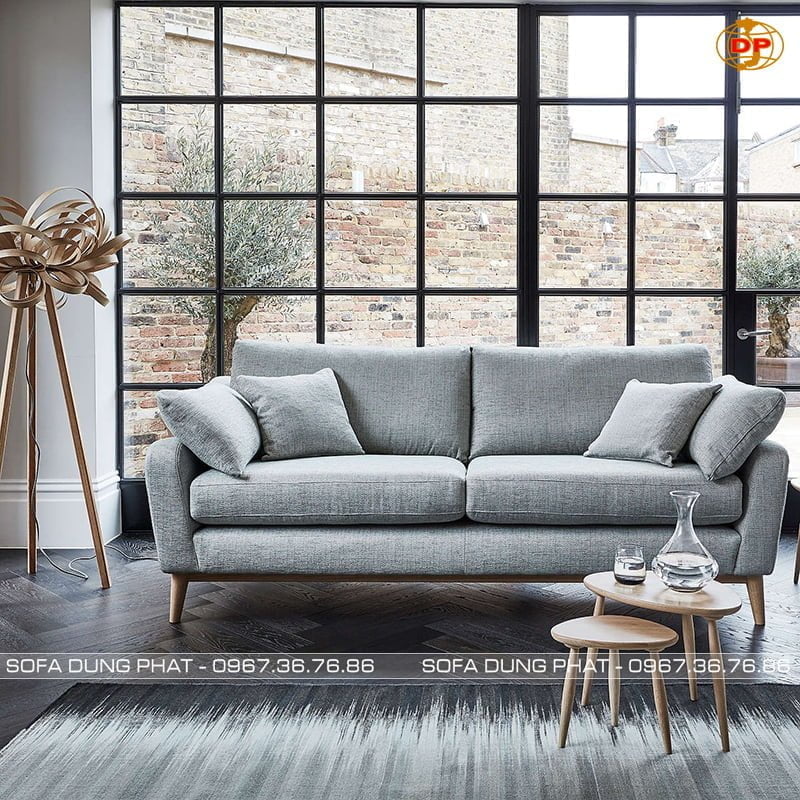 sofa đôi mang vẻ đẹp độc lập và cá tính của gia chủ