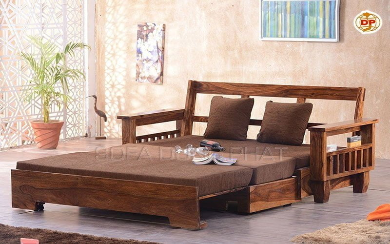 sofa giường gỗ đa năng giá rẻ