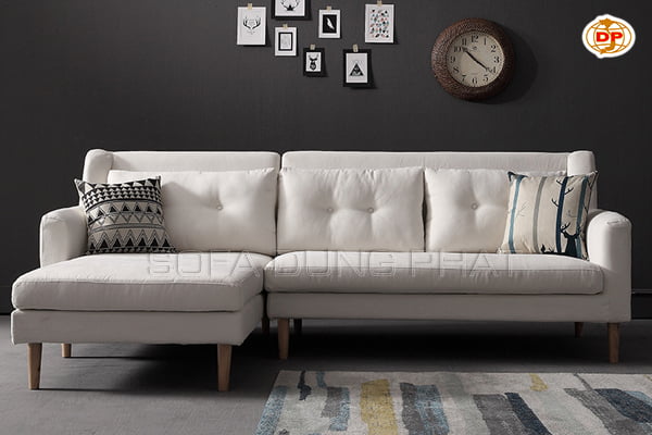 Sofa Góc Trắng Đẹp Tinh Tế Giá Rẻ SF-G36