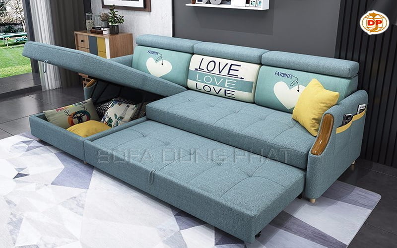 sofa phong cách Bắc Âu dạng sofa giường
